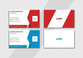 Business Card design Template. vector