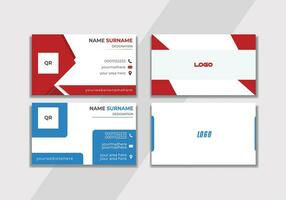 Business Card design Template. vector