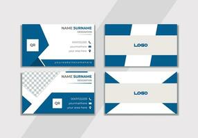 Business Card design Template. vector