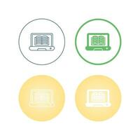 Online Library Vector Icon