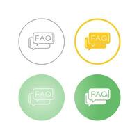 FAQ Vector Icon