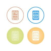 Online Booking Vector Icon