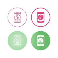 Unlock Mobile Vector Icon