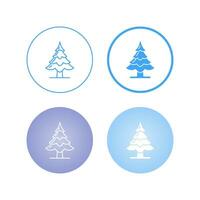 Pine Tree Vector Icon
