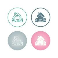 Retirement Home Vector Icon