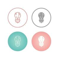 Light Bulb Vector Icon