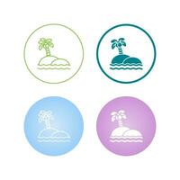 Island Vector Icon