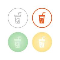 Soft Drink Vector Icon