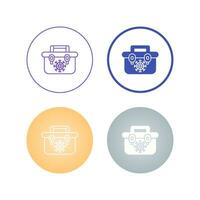 Portable Fridge Vector Icon