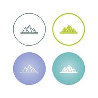 Pyramid Vector Icon