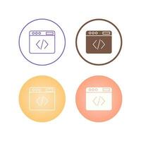 Code Vector Icon