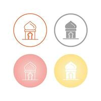 Masjid Door Vector Icon