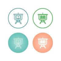 Education Presentation Vector Icon