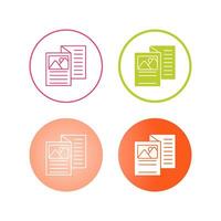 Brochure Vector Icon