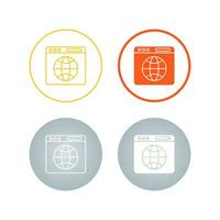 Browser Vector Icon