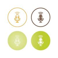Podcast Vector Icon