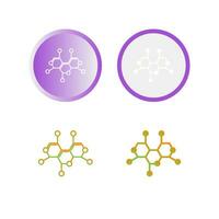 Molecule Structure Vector Icon