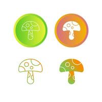 Mushroom Vector Icon