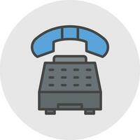 Telephone Vector Icon Design