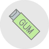 Chewing Gum Vector Icon Design