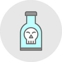 Poison Vector Icon Design