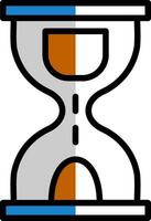 Hourglass Vector Icon Design