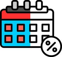 Schedule Vector Icon Design