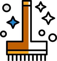 Broom Vector Icon Design