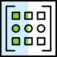 Matrix Vector Icon Design