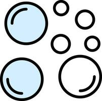 Bubbles Vector Icon Design