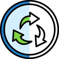 Recycle Vector Icon Design