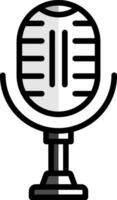 Microphone Vector Icon Design