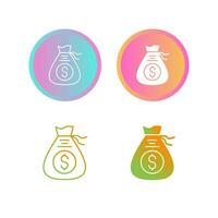 Money Bag Vector Icon