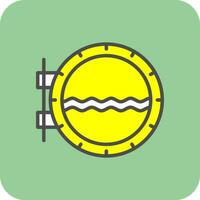 Porthole Vector Icon Design