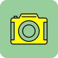 Photo Camera Vector Icon Design