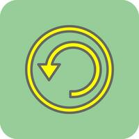 Circular Arrow Vector Icon Design