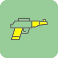 juguete pistola vector icono diseño