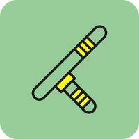 Baton Vector Icon Design