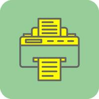 Printer Vector Icon Design