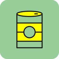 Barrel Vector Icon Design