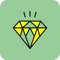 Diamond Vector Icon Design