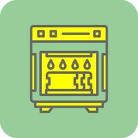 Dish Washer Vector Icon Design