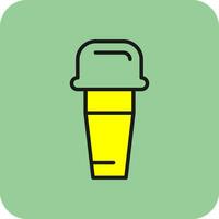 Ice Cream Vector Icon Design