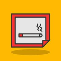 nicotina parche vector icono diseño