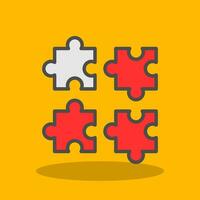 Puzzles Vector Icon Design