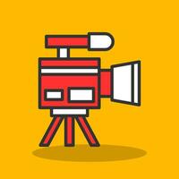 Video Camera Vector Icon Design