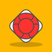 Life Saver Vector Icon Design