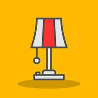 Lamp Vector Icon Design