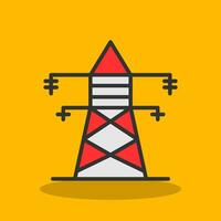Tower Vector Icon Design