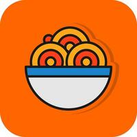 Pasta Vector Icon Design